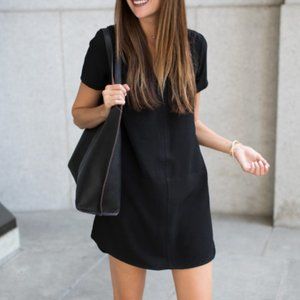 Nordstrom LUSH Crepe T-Shirt Dress - Size Small